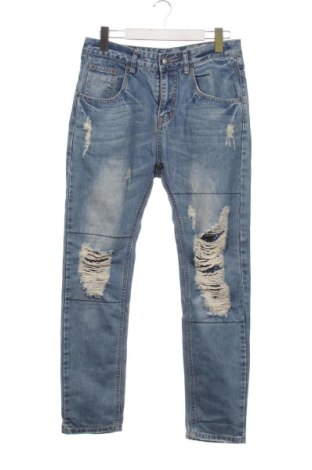 Blugi de bărbați Unbranded, Mărime M, Culoare Albastru, Preț 73,49 Lei, #137275551