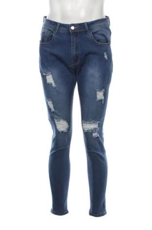 Blugi de bărbați Unbranded, Mărime M, Culoare Albastru, Preț 78,74 Lei, #137338617