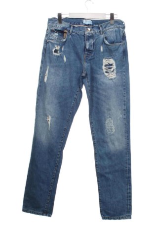 Blugi de bărbați Zara, Mărime M, Culoare Albastru, Preț 95,00 Lei, #137347830