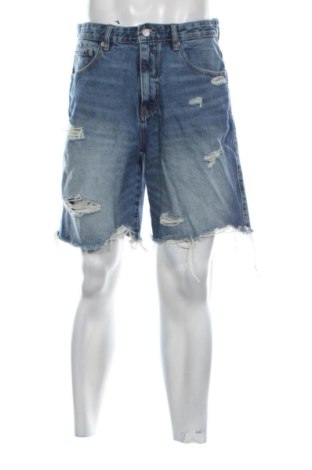 Мъжки къс панталон Pull&Bear, Размер M, Цвят Син, Цена 27,68 €, #137336845