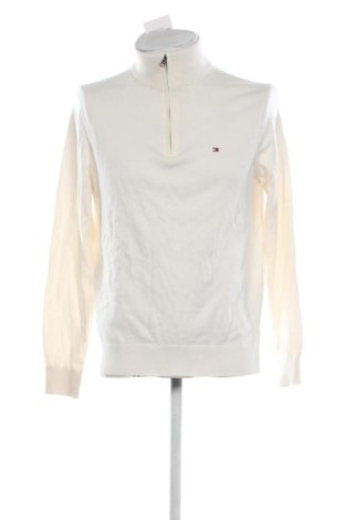 Herrenpullover Tommy Hilfiger, Größe L, Farbe Ecru, Preis 62,00 €, #137399488