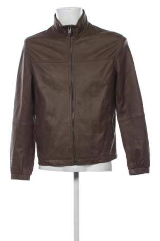 Pánska kožená bunda  BOSS, Veľkosť M, Farba Hnedá, Cena  239,00 €, #137346928
