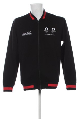 Bluză trening de bărbați Coca Cola, Mărime XL, Culoare Negru, Preț 68,24 Lei, #137355310