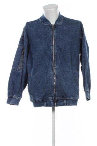 Мъжко яке Bershka, Размер L, Цвят Син, Цена 15,84 €, #135275987