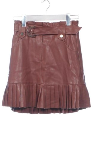 Spódnica Zara, Rozmiar XXS, Kolor Brązowy, Cena 46,57 zł, #137309815