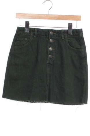 Fustă Stradivarius, Mărime S, Culoare Verde, Preț 145,29 Lei, #137337143