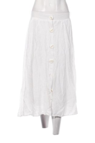 Fustă Stradivarius, Mărime M, Culoare Alb, Preț 114,74 Lei, #137339298