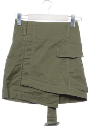 Fustă Bershka, Mărime XS, Culoare Verde, Preț 36,74 Lei, #137342390