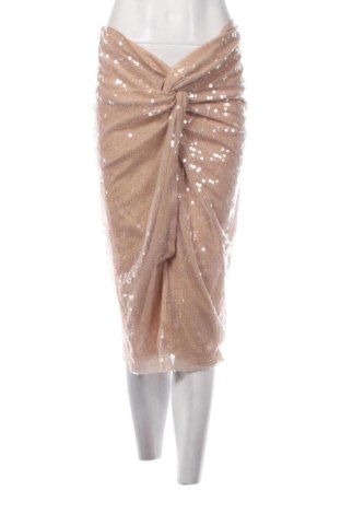 Пола Boohoo, Размер M, Цвят Бежов, Цена 15,00 €, #137343939
