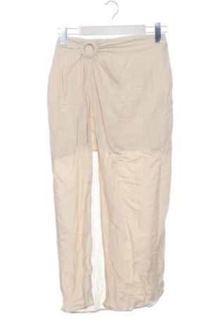 Пола Pull&Bear, Размер XXS, Цвят Бежов, Цена 6,00 €, #137348875