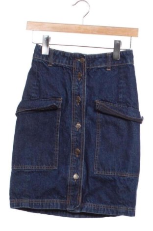 Sukňa Stradivarius, Veľkosť XXS, Farba Modrá, Cena  13,00 €, #137352385