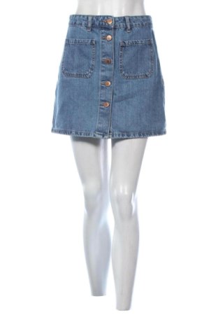 Φούστα Bershka, Μέγεθος S, Χρώμα Μπλέ, Τιμή 12,00 €, #137363229