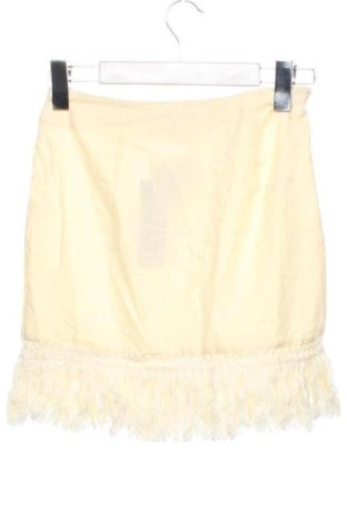 Пола Boohoo, Размер XS, Цвят Жълт, Цена 9,68 €, #137378284