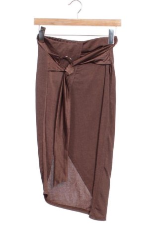 Fustă Missguided, Mărime S, Culoare Maro, Preț 73,49 Lei, #137353452
