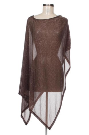 Ponczo Zara, Rozmiar XS, Kolor Brązowy, Cena 83,07 zł, #137386755