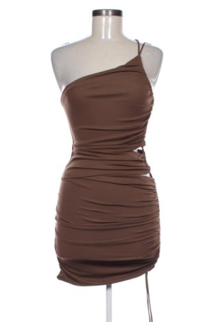 Sukienka Zara, Rozmiar S, Kolor Brązowy, Cena 46,57 zł, #137342516