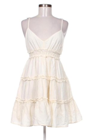 Kleid Stradivarius, Größe L, Farbe Ecru, Preis € 12,00, #137366889