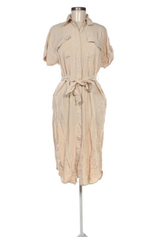 Φόρεμα Massimo Dutti, Μέγεθος M, Χρώμα  Μπέζ, Τιμή 43,44 €, #137367923