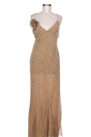 Рокля Zara, Размер L, Цвят Бежов, Цена 29,65 €, #137370485