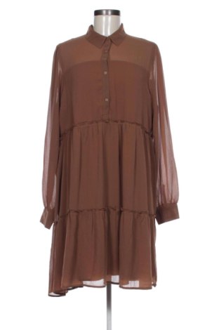 Rochie Sinsay, Mărime XL, Culoare Maro, Preț 73,49 Lei, #137383489