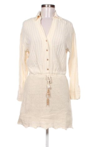Kleid Zara, Größe XS, Farbe Ecru, Preis € 28,38, #137384532