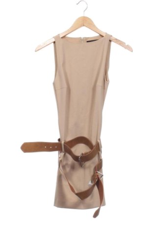 Рокля Zara, Размер XS, Цвят Бежов, Цена 16,00 €, #137384669