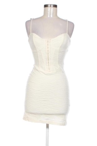Rochie Bershka, Mărime S, Culoare Ecru, Preț 119,00 Lei, #137395497