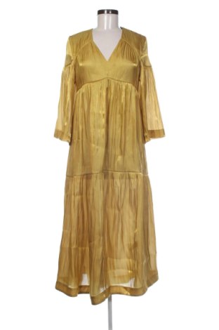 Sukienka H&M, Rozmiar M, Kolor Złocisty, Cena 110,07 zł, #137339461