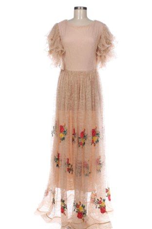 Rochie Unbranded, Mărime L, Culoare Bej, Preț 115,48 Lei, #137342489