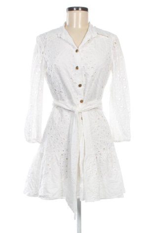 Sukienka Zara, Rozmiar M, Kolor Biały, Cena 118,54 zł, #137346969