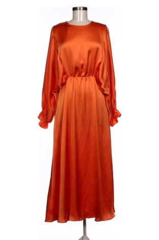 Kleid Zara, Größe S, Farbe Orange, Preis € 12,00, #137383388