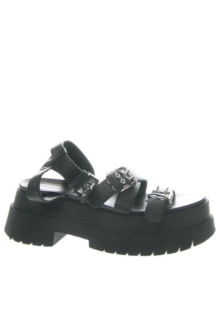 Sandały Bershka, Rozmiar 37, Kolor Czarny, Cena 129,04 zł, #137317218