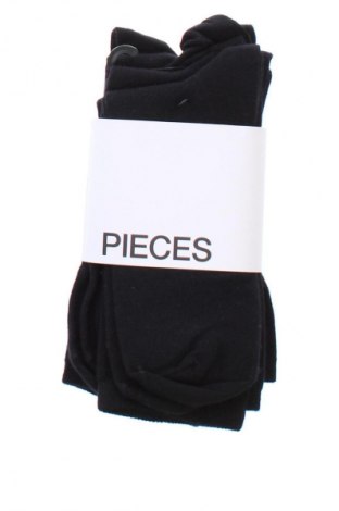 Κάλτσες Pieces, Μέγεθος M, Χρώμα Μαύρο, Τιμή 39,99 €