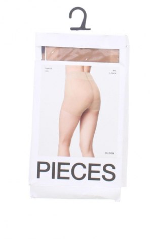 Καλσόν Pieces, Μέγεθος M, Χρώμα  Μπέζ, Τιμή 12,99 €