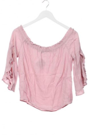 Bluză de femei Bershka, Mărime XS, Culoare Roz, Preț 7,99 Lei