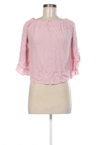 Női blúz Bershka, Méret XS, Szín Hamurózsaszín, Ár 669 Ft