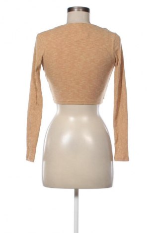 Damen Shirt Bershka, Größe XS, Farbe Beige, Preis 1,99 €