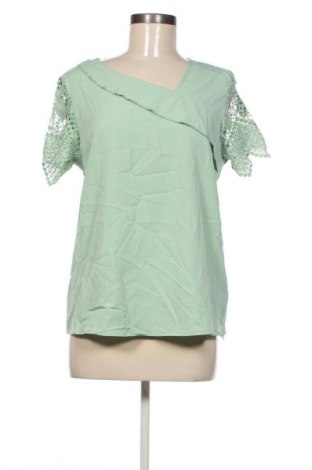 Дамска блуза SHEIN, Размер S, Цвят Зелен, Цена 2,04 €