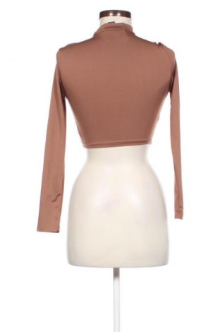 Bluzka damska SHEIN, Rozmiar XS, Kolor Brązowy, Cena 30,87 zł