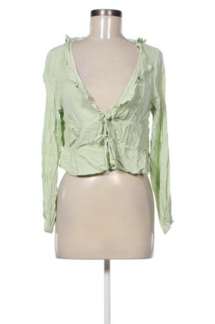 Női blúz Stradivarius, Méret XS, Szín Zöld, Ár 669 Ft