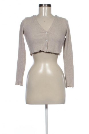 Női kardigán Bershka, Méret L, Szín Bézs, Ár 799 Ft