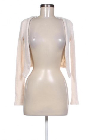 Damski kardigan Pull&Bear, Rozmiar S, Kolor ecru, Cena 26,99 zł