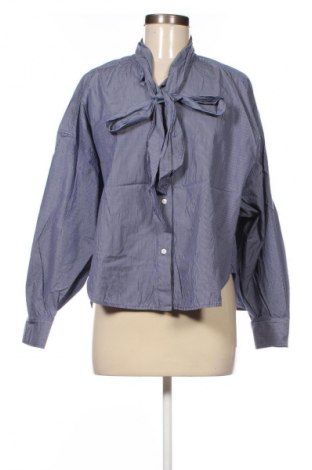 Cămașă de femei Massimo Dutti, Mărime M, Culoare Albastru, Preț 159,99 Lei, #132845247