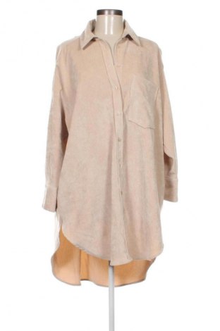Cămașă de femei Zara, Mărime M, Culoare Bej, Preț 196,99 Lei