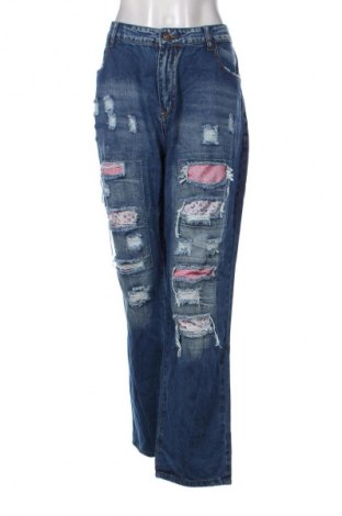 Blugi de femei New Fashion, Mărime XL, Culoare Albastru, Preț 119,99 Lei, #132864406