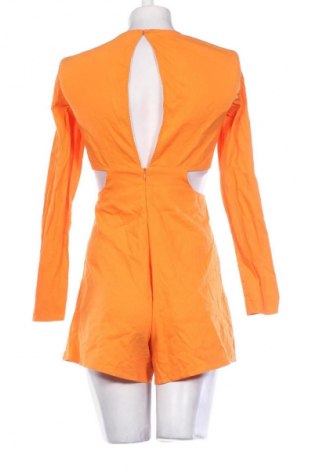 Дамски къс гащеризон Bershka, Размер S, Цвят Оранжев, Цена 2,04 €