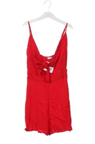 Női rövid overál Pull&Bear, Méret XXS, Szín Piros, Ár 759 Ft