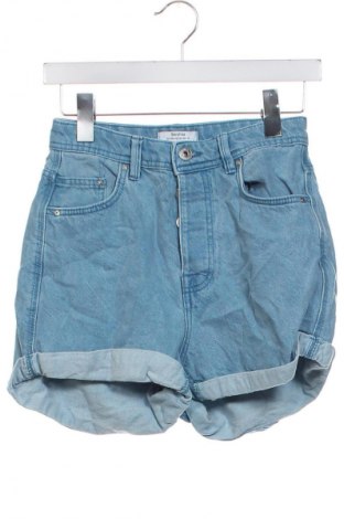 Дамски къс панталон Bershka, Размер XS, Цвят Син, Цена 4,60 €