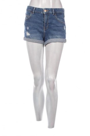 Γυναικείο κοντό παντελόνι Bershka, Μέγεθος S, Χρώμα Μπλέ, Τιμή 3,99 €