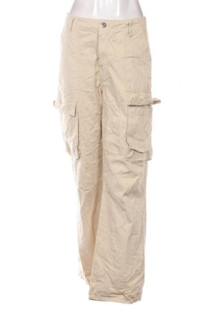 Női nadrág Bershka, Méret M, Szín Bézs, Ár 1 099 Ft